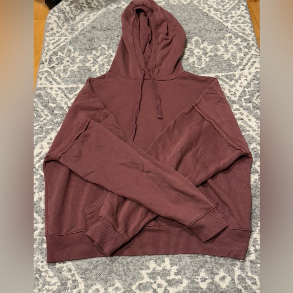 Size Medium Lucky Brand cropped comfy hoodie